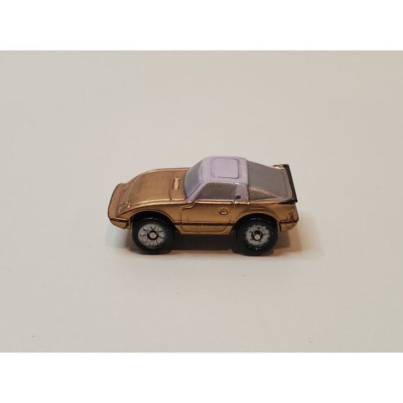 Vintage 1986 Galoob Micro Machines 80's MAZDA RX-7 Sun Color Changer Gold/White - Picture 3 of 9